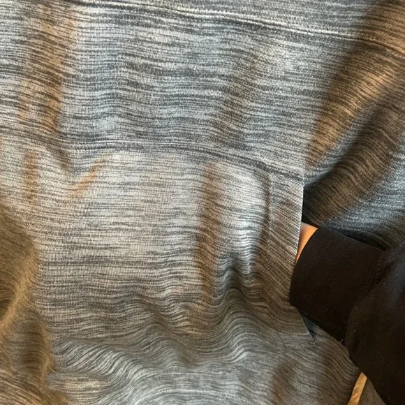 Nike Hoodie Sweatshirt Men Small Dri Fit Gray Heathered Pullover Athleisure - Picture 5 of 9